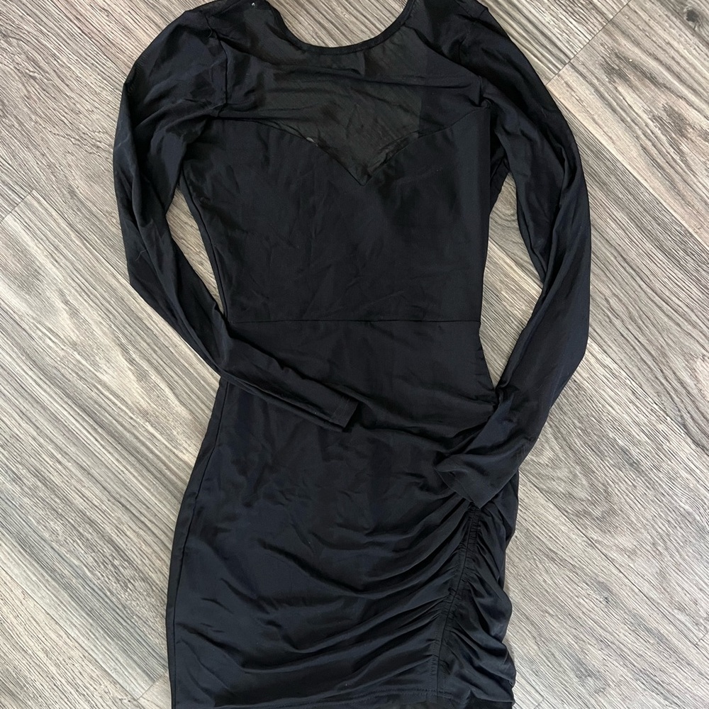 Windsor Black Bodycon Mini Dress Size M